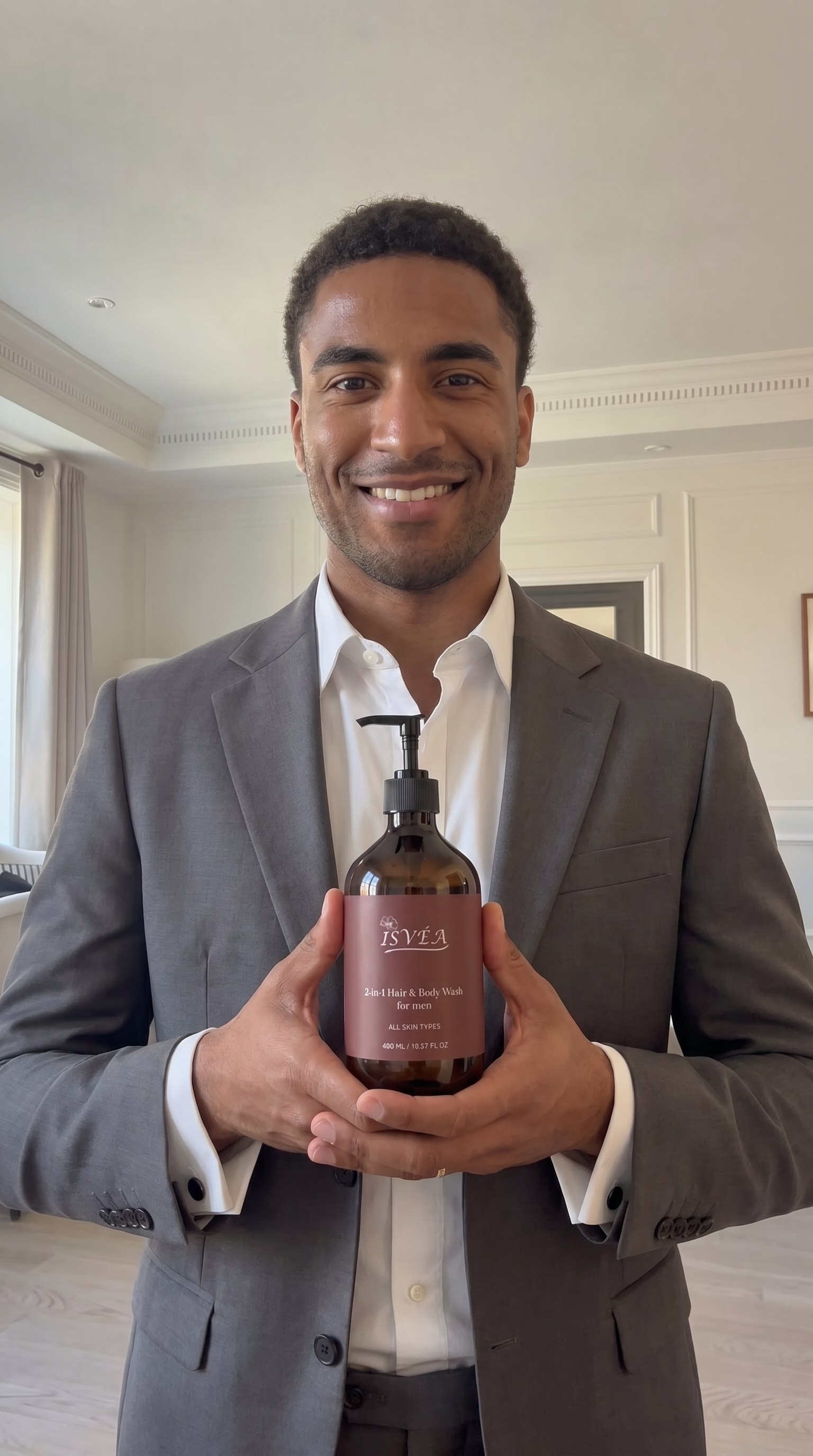 Gel douche 2 en 1 Corps et Cheveux pour hommes